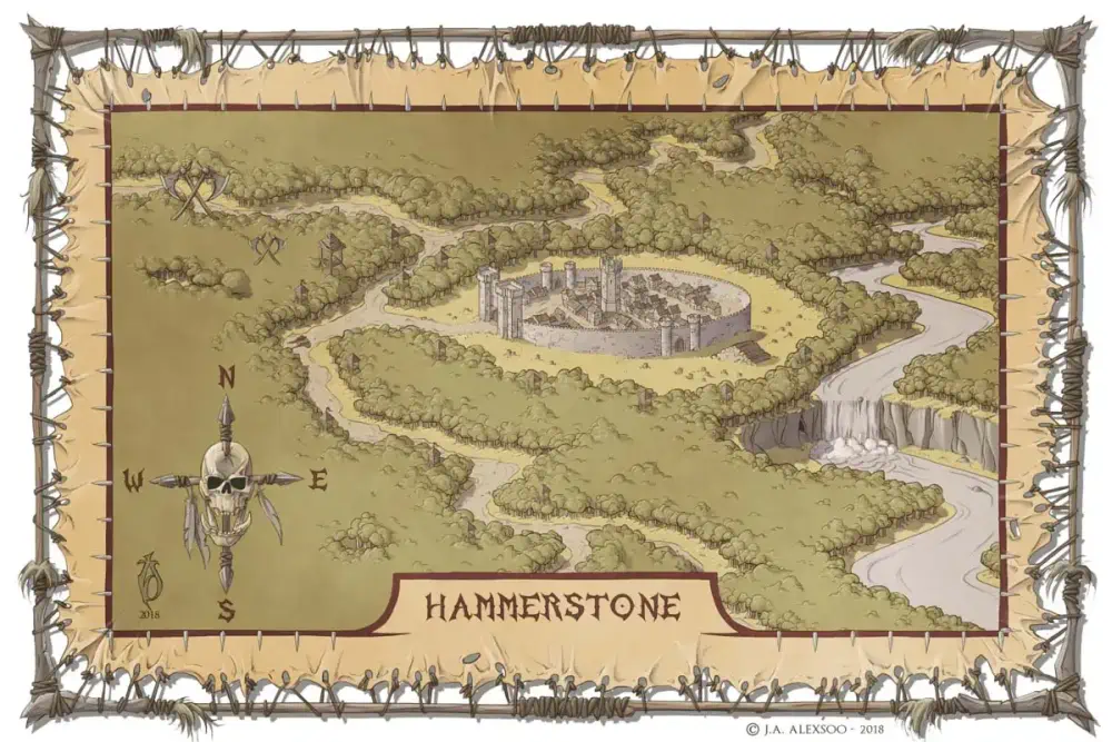Hammerstone Commission by arsheesh