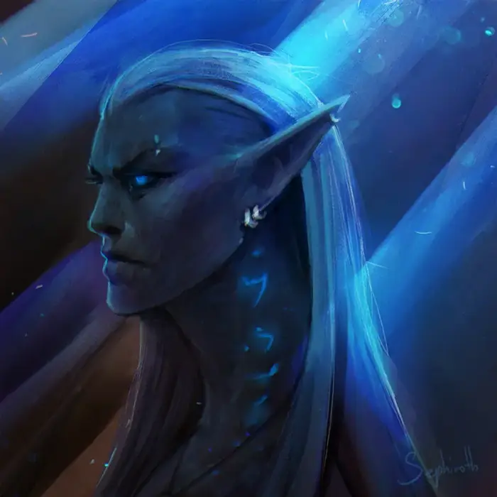 Dark Elf by Sephiroth-art