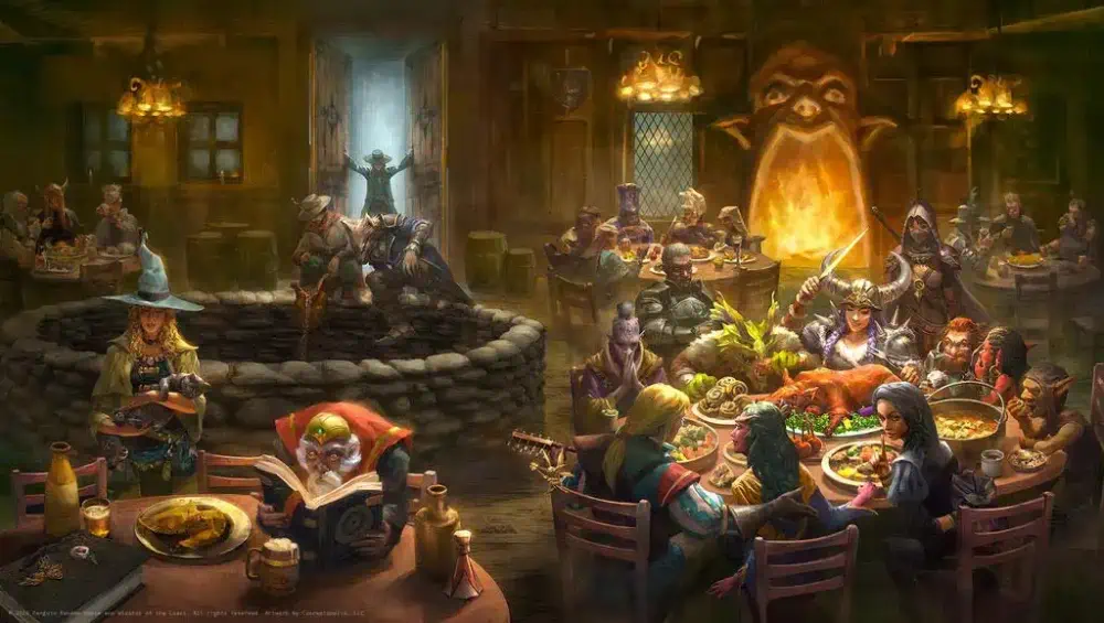 Feast at the Yawning Portal by Dopaprime
