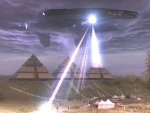 An example of an Asgardian space ship